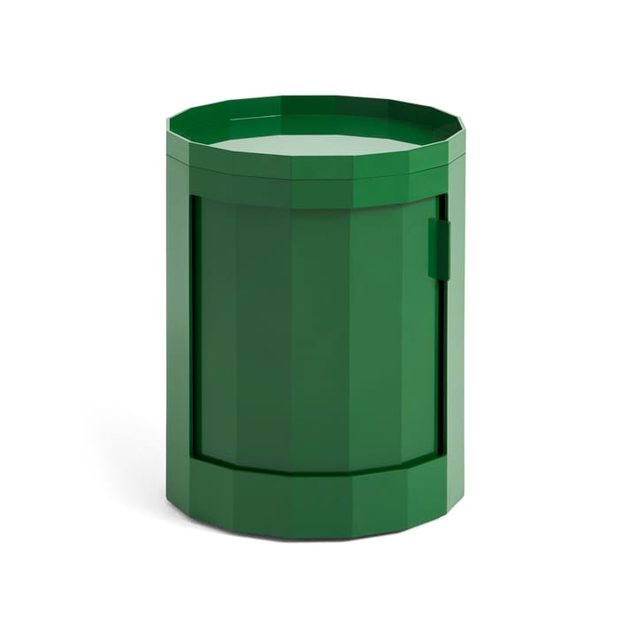 Facet Cabinet low Beistelltisch 49 cm - Spinach green - HAY