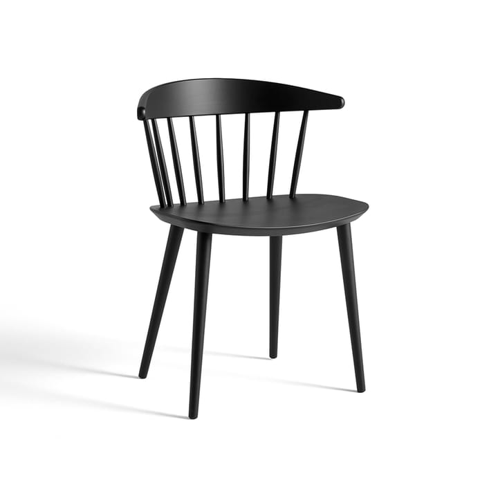 J104 Stuhl - Black lacquered beech - HAY