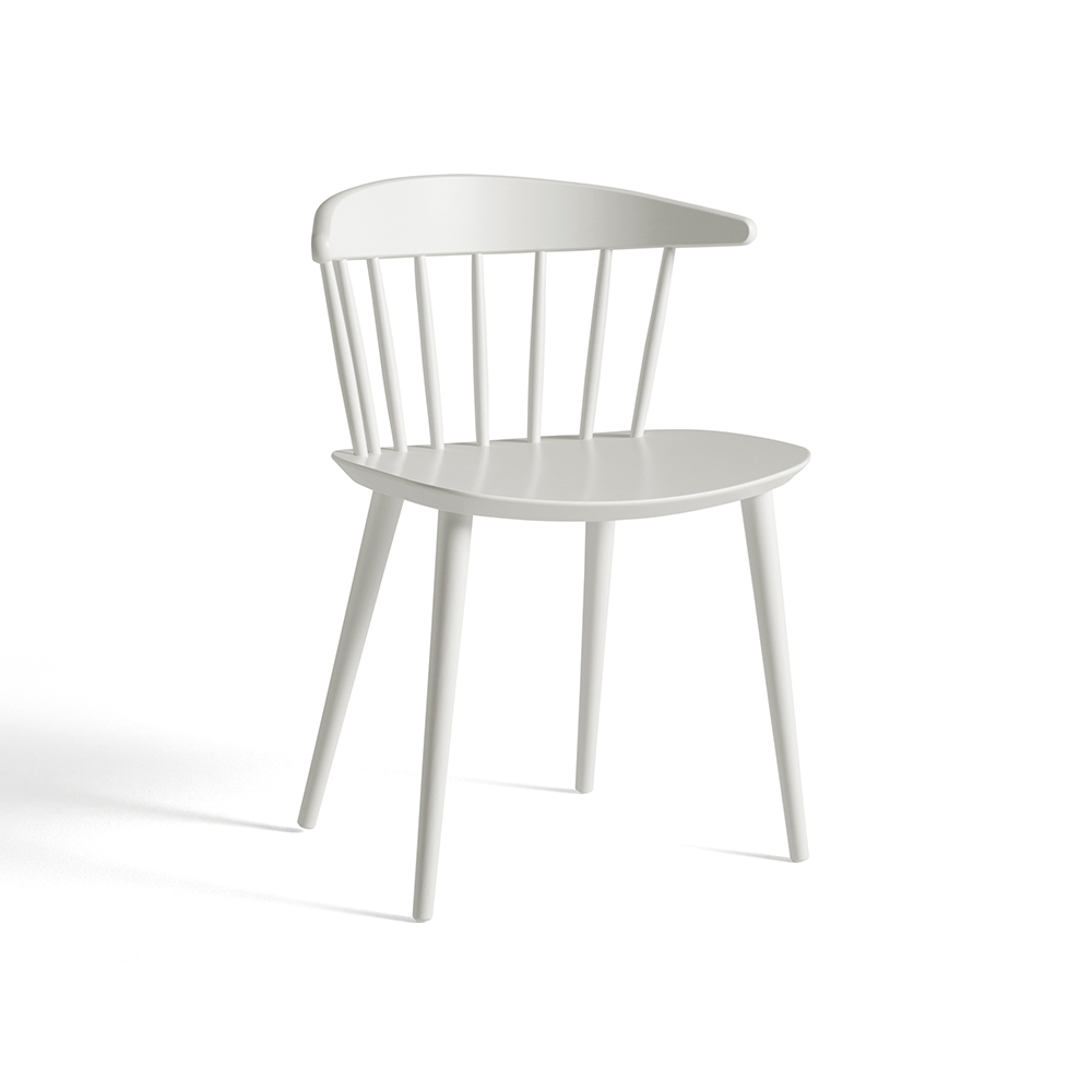 HAY J104 Stuhl White lacquered beech