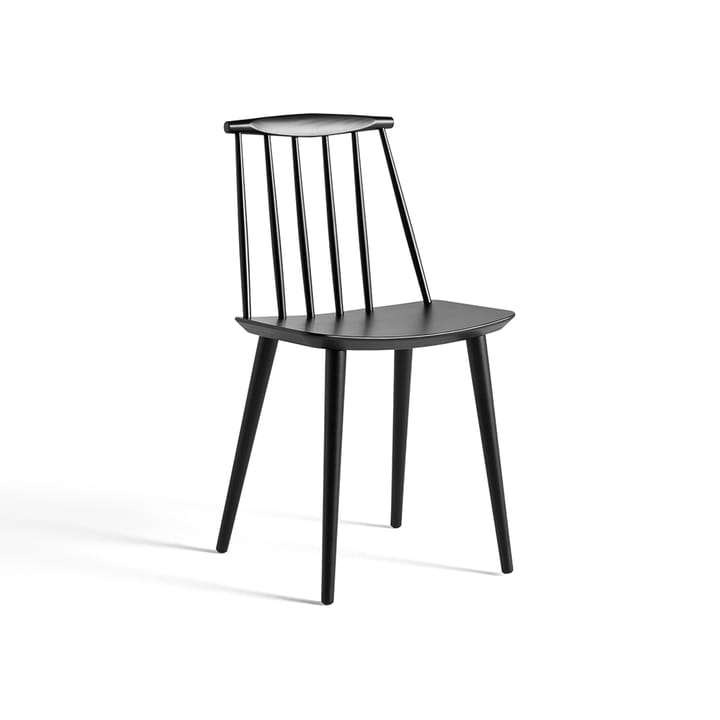 J77 Stuhl - Black lacquered beech - HAY