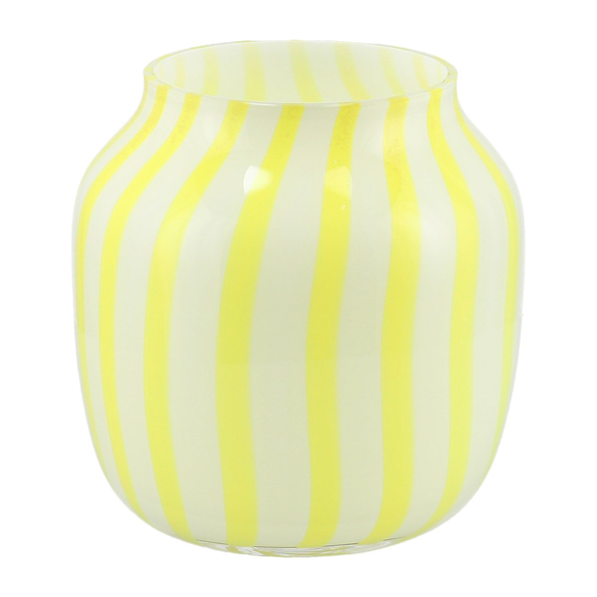 HAY Juice Wide Vase 22cm Yellow