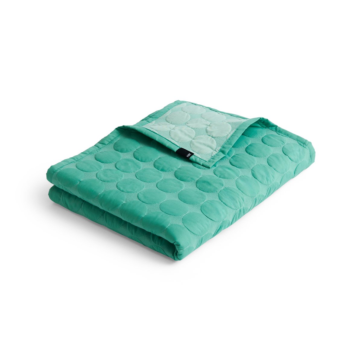 HAY Mega Dot Bettüberwurf organic 235x245 cm Sea green