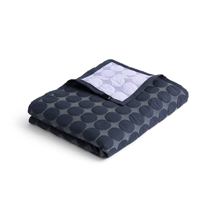 Mega Dot Bettüberwurf organic 260x260 cm - Midnight blue - HAY