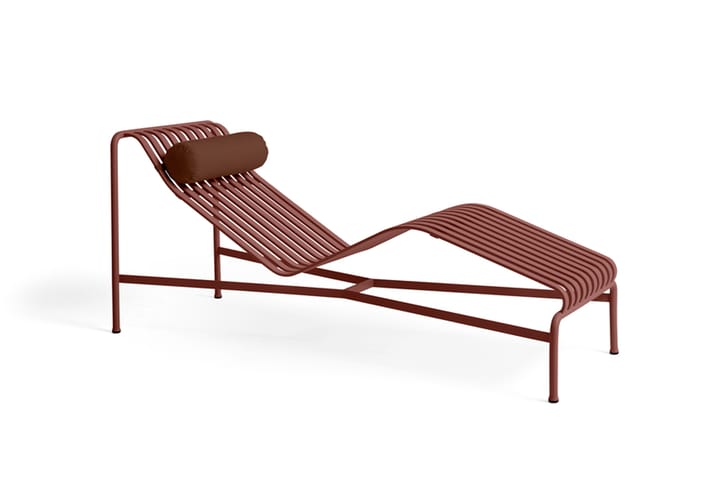 Palissade Chaiselongue - Iron red - HAY