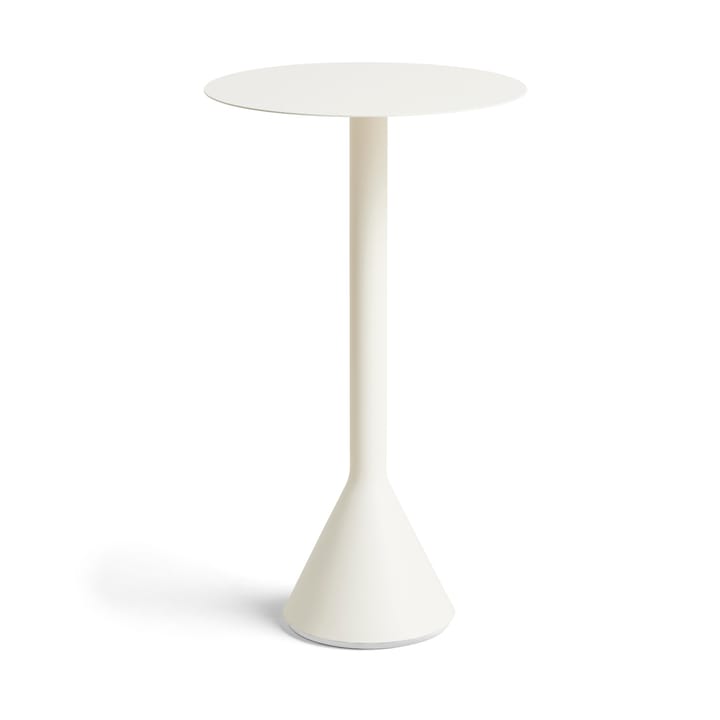 Palissade Cone runder Café-Tisch - Cream white, Ø60 cm - HAY