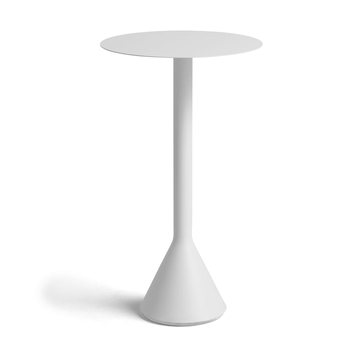 Palissade Cone runder Café-Tisch - Sky grey, Ø60 cm - HAY