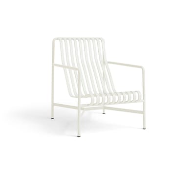 Palissade High Lounge-Sessel - Cream white - HAY