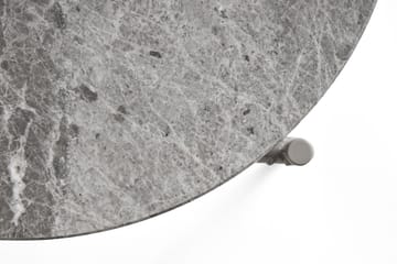 Rebar Beistelltisch Ø45 cm - Grey marble-fossil - HAY