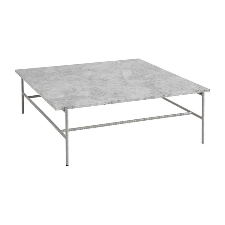 Rebar Couchtisch 100x104x33 cm - Grey marble-fossil - HAY