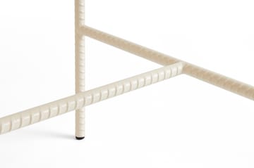 Rebar Couchtisch 80x49x40,5 cm - Beige marble-alabaster - HAY