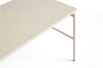 Rebar Couchtisch 80x49x40,5 cm - Beige marble-alabaster - HAY