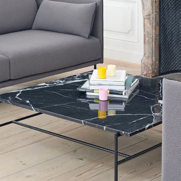 Rebar Couchtisch 80x49x40,5 cm - Black marble-black - HAY