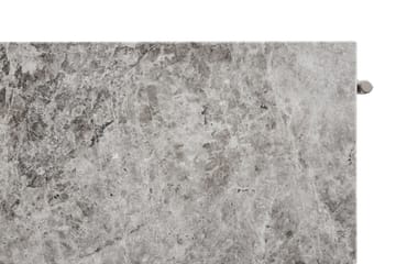 Rebar Couchtisch 80x84x33 cm - Grey marble-fossil - HAY