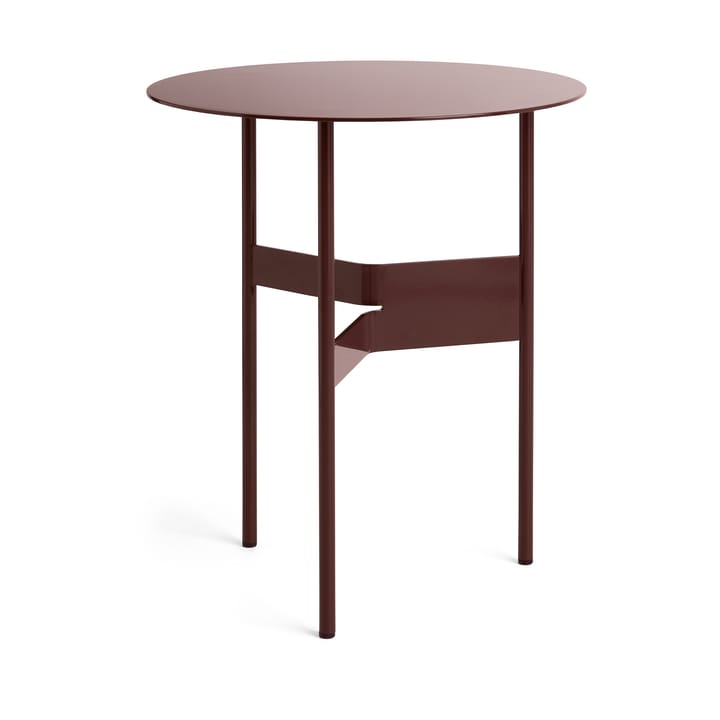 Shim coffee table Beistelltisch Ø45 cm - Bordeaux - HAY