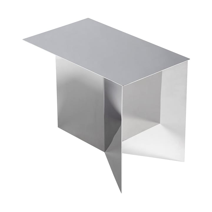 Slit Oblong Beistelltisch 27,5x49 cm - Mirror polished steel - HAY