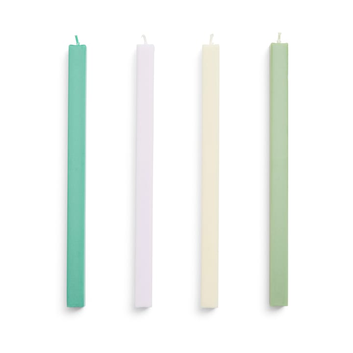 Square Candle Kerzenmix 4er-Pack - Pastel - HAY