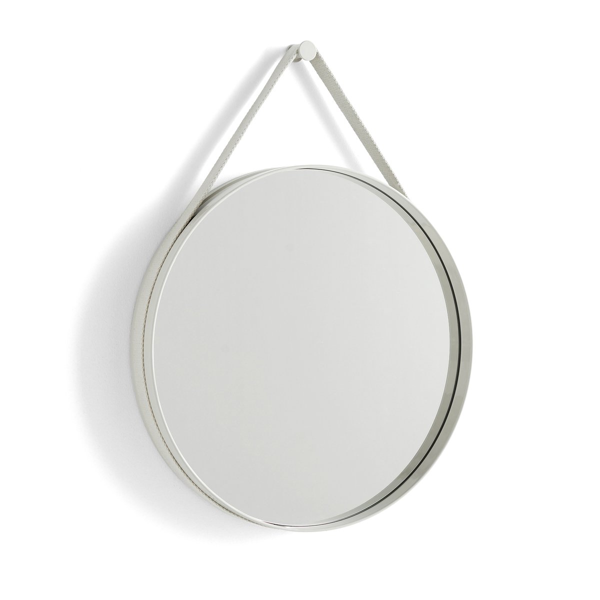 HAY Strap Mirror Spiegel Light grey