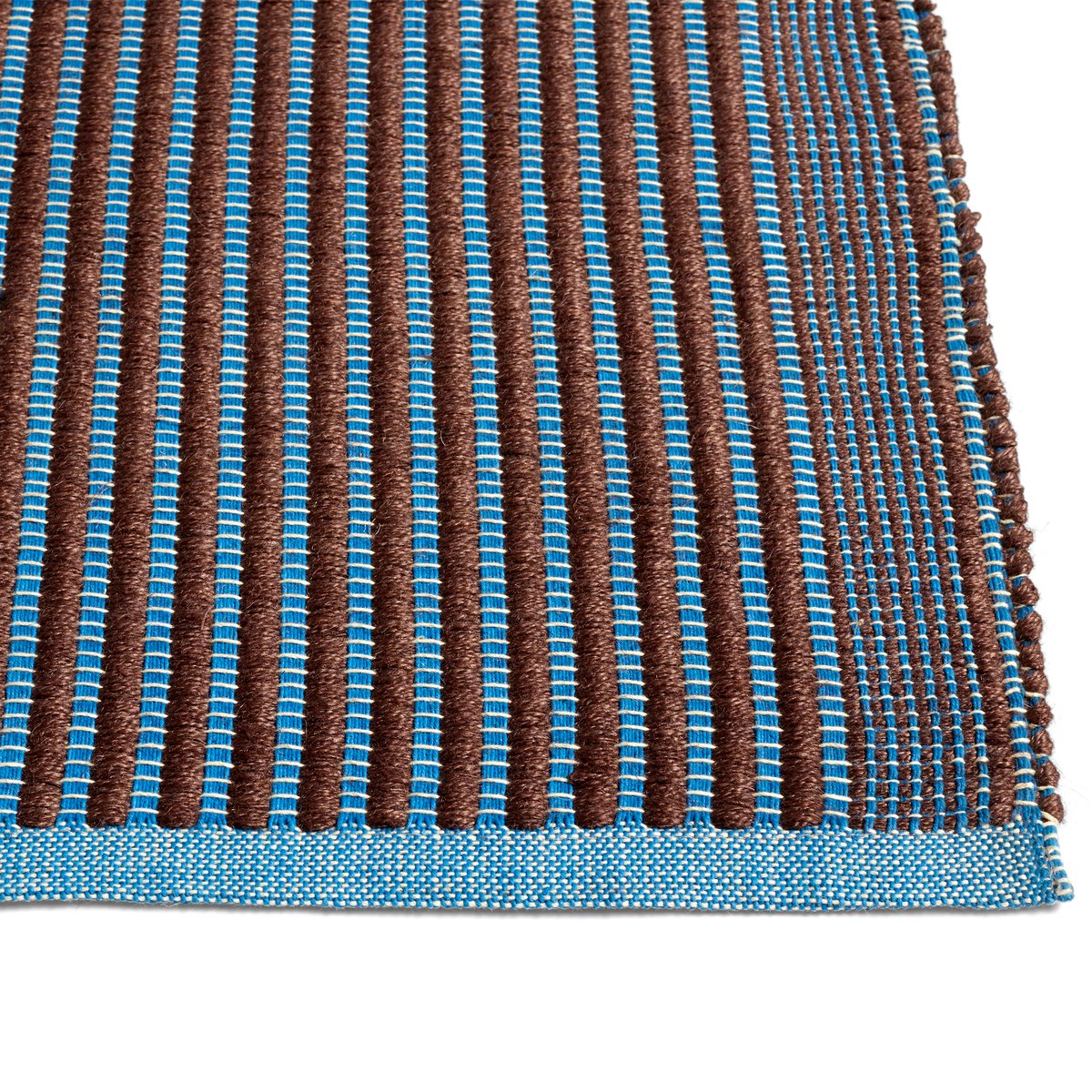 HAY Tapis Teppich 170 x 240cm Chestnut-blue