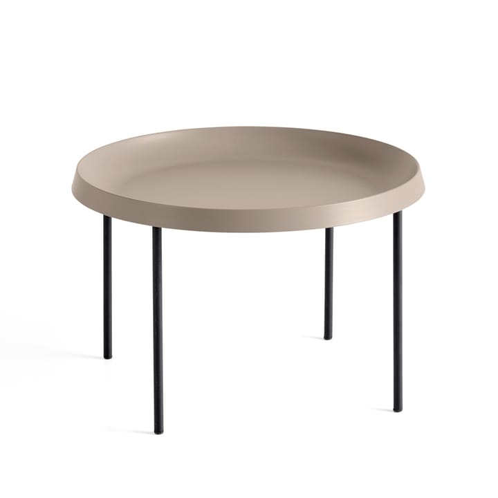 Tulou Couchtisch - Mocca-black, Ø55 cm - HAY