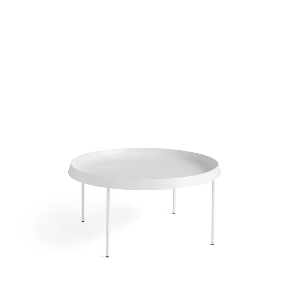 HAY Tulou Couchtisch White-Ø75 cm