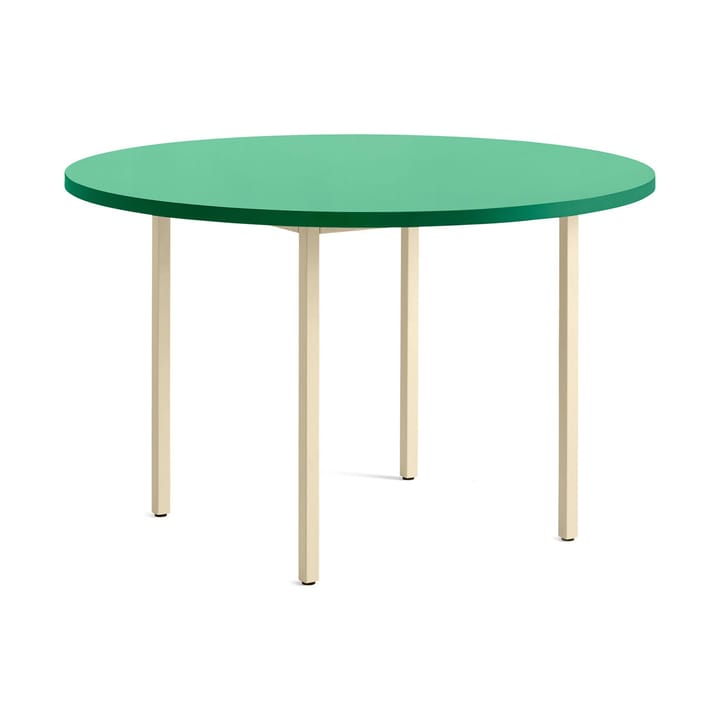 Two-Colour Esstisch Ø120 cm - Ivory-green mint - HAY