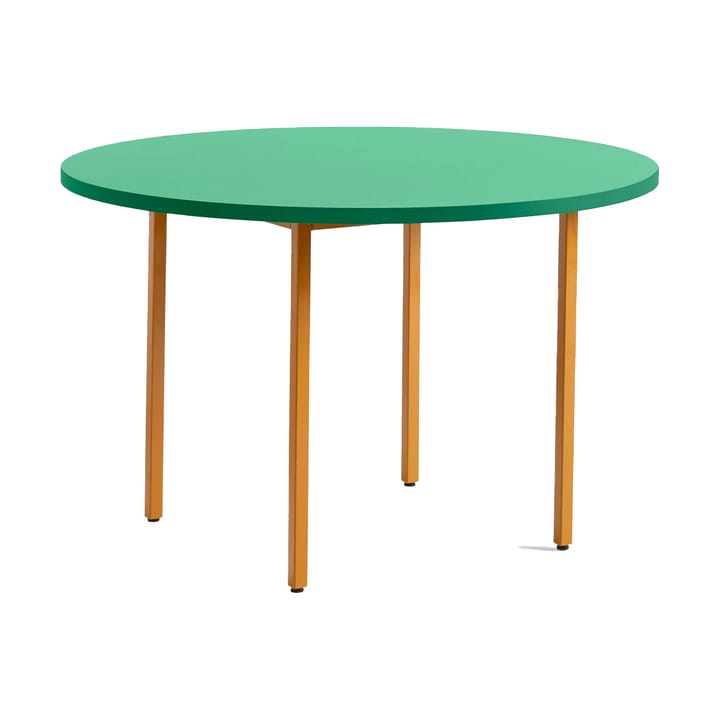 Two-Colour Esstisch Ø120 cm - Ochre-green mint - HAY