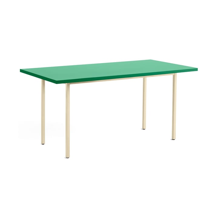 Two-Colour Esstisch 82x160 cm - Ivory-green mint - HAY