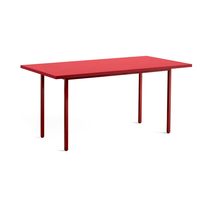 Two-Colour Esstisch 82x160 cm - Maroon red-red - HAY