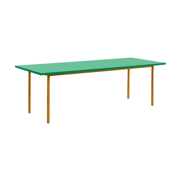 Two-Colour Esstisch 90x240 cm - Ochre-green mint - HAY