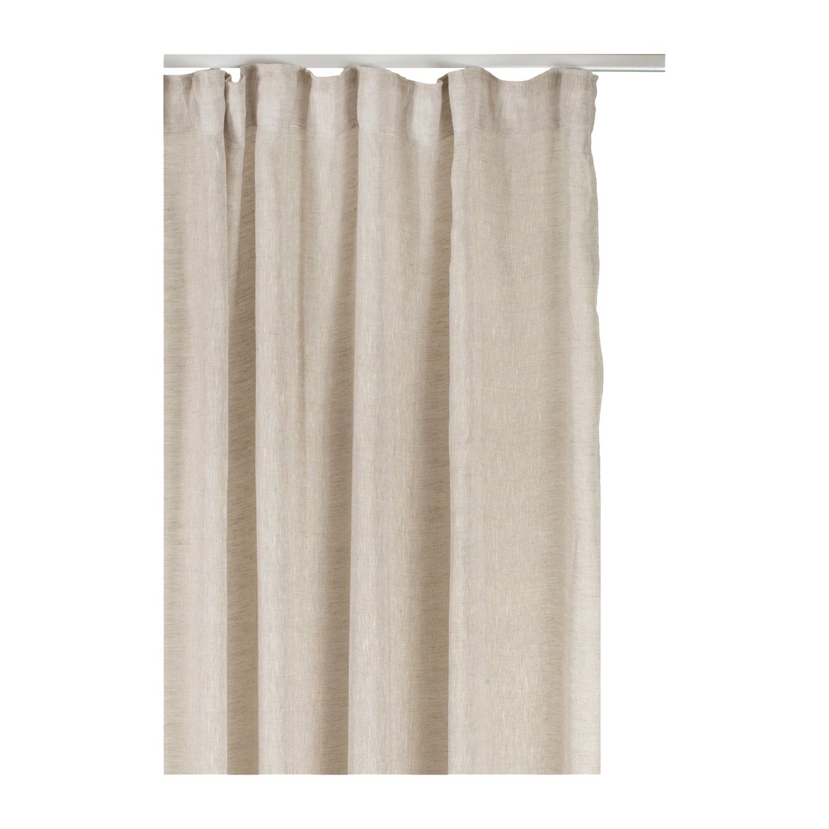 Himla Sunnanvind Gardine mit Faltband 150 x 250cm Oatmeal