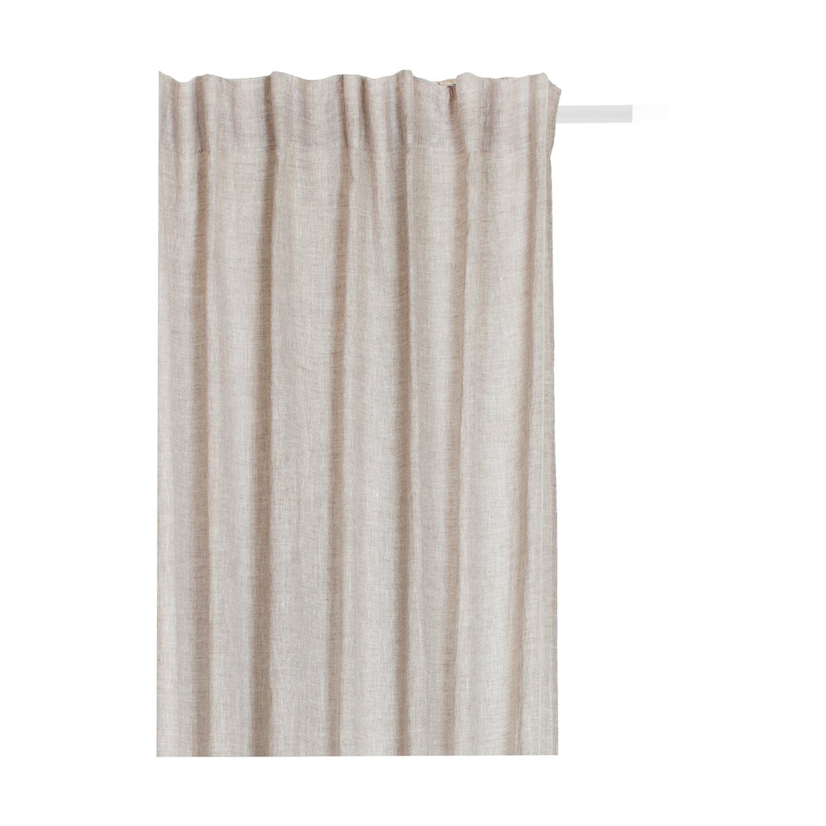 Himla Sunrise Gardine mit Faltenband 140x250 cm Oatmeal