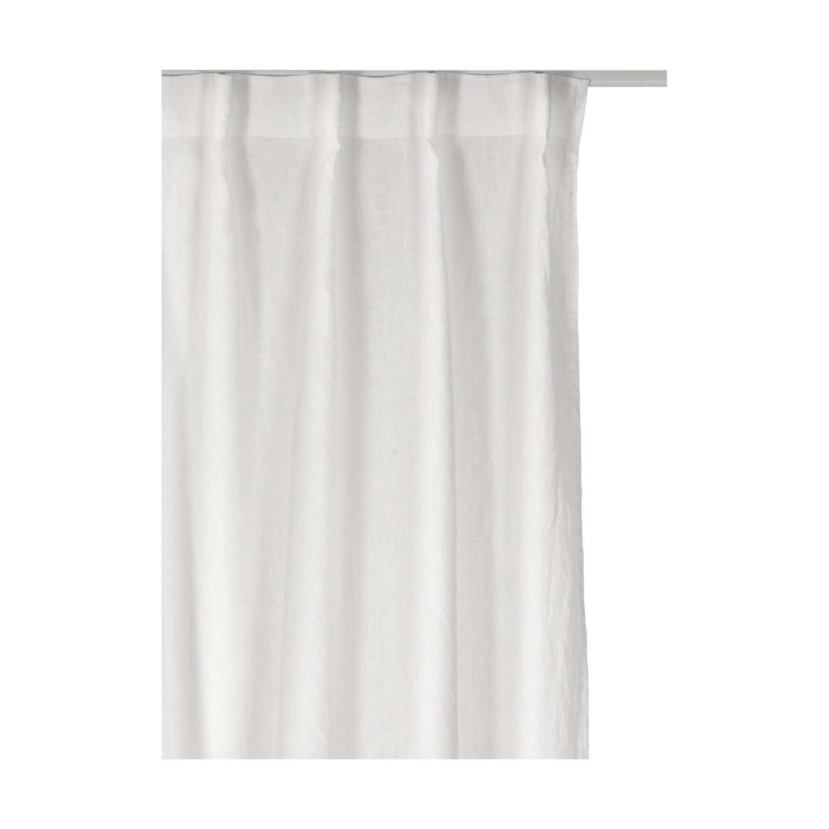 Himla Sunrise Gardine mit Faltenband 140x250 cm White