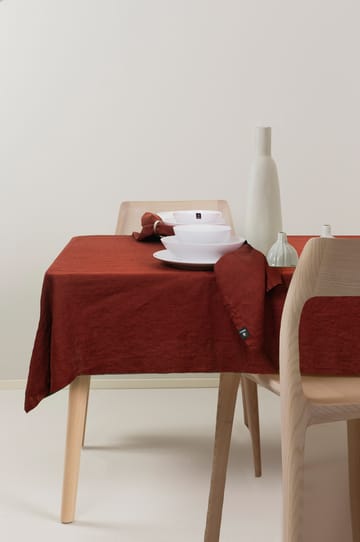 Sunshine Tischtuch 145 x 250cm - Lingonberry (rot) - Himla