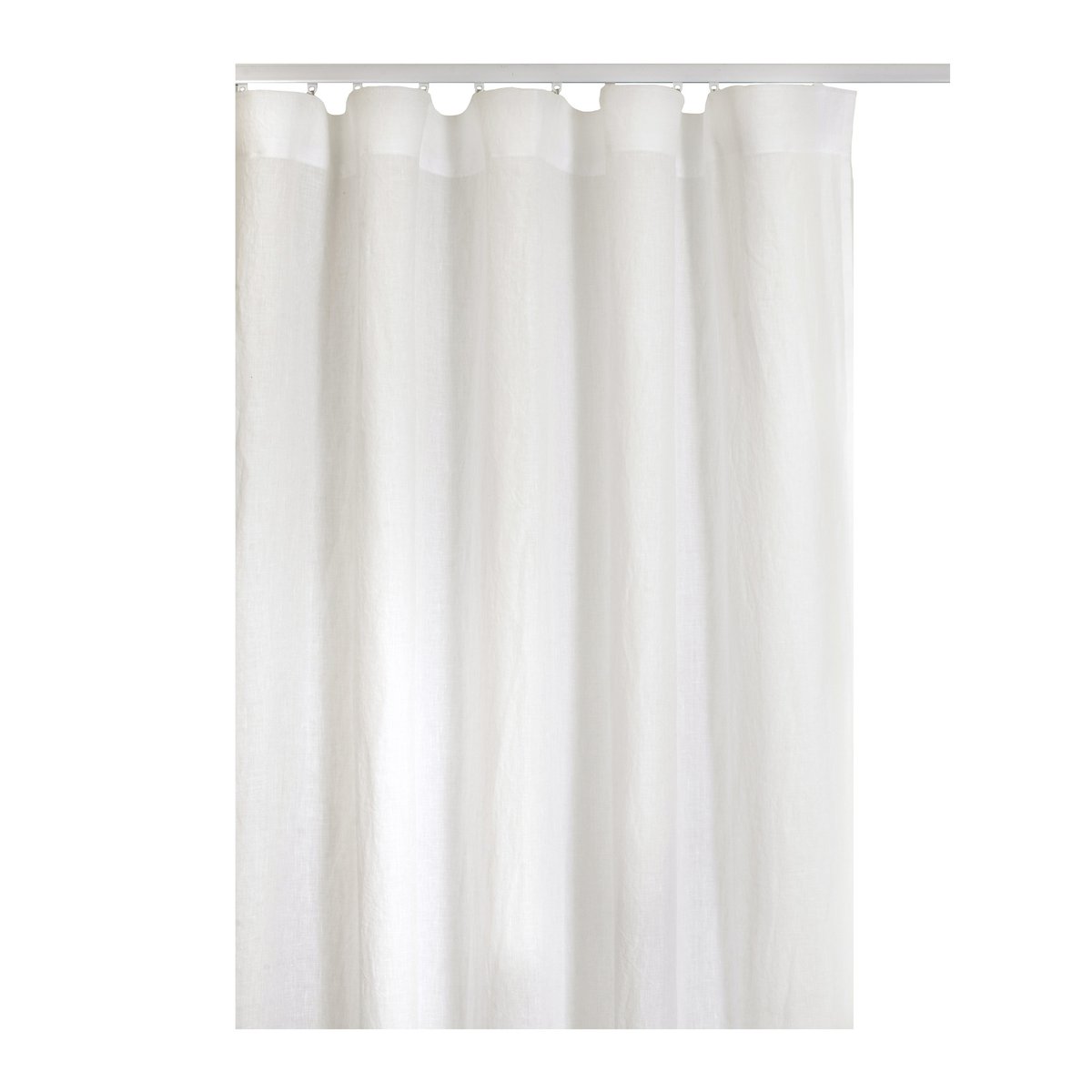 Himla Twilight Gardine mit Faltband 140 x 290cm Off-white