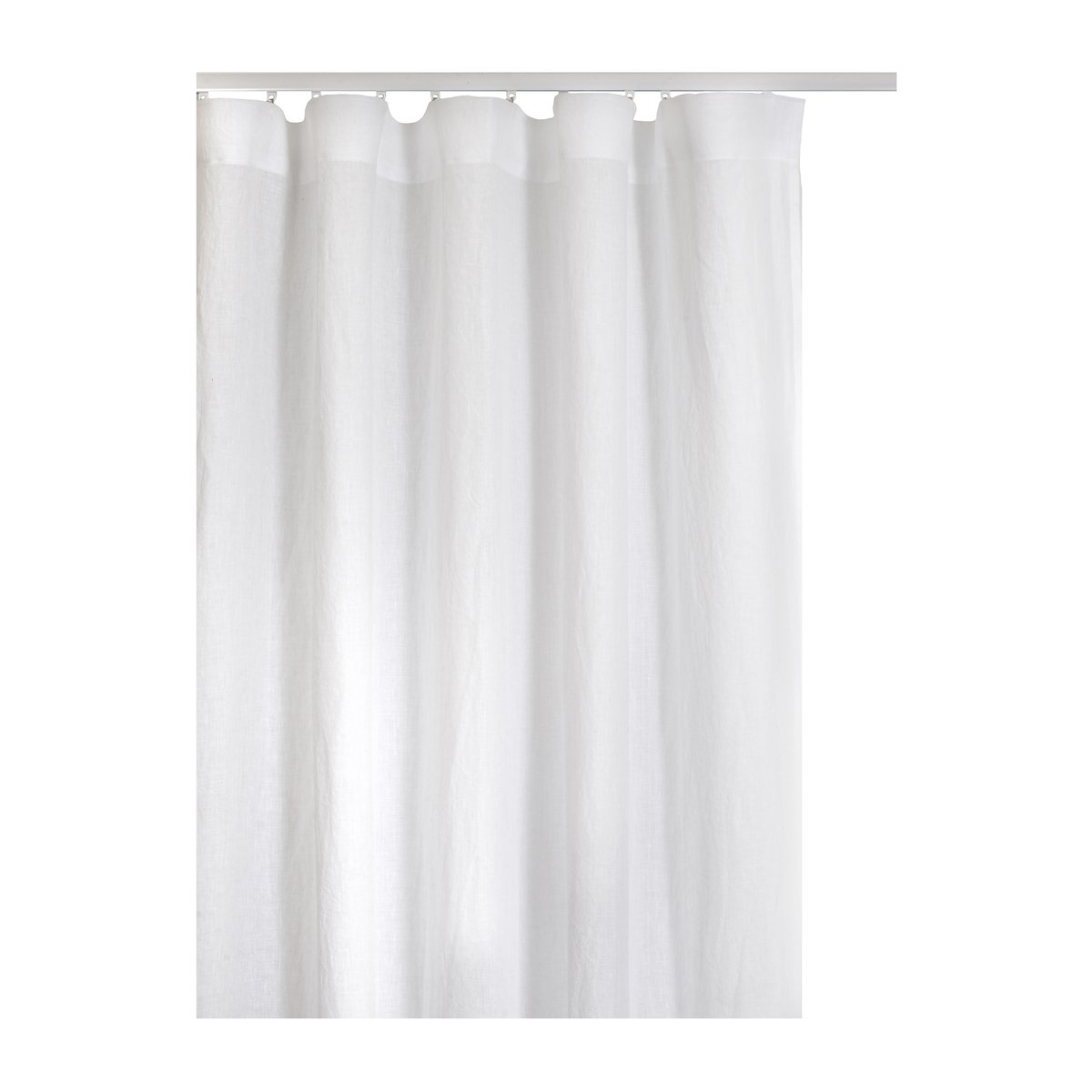 Himla Twilight Gardine mit Faltband 280 x 250cm White