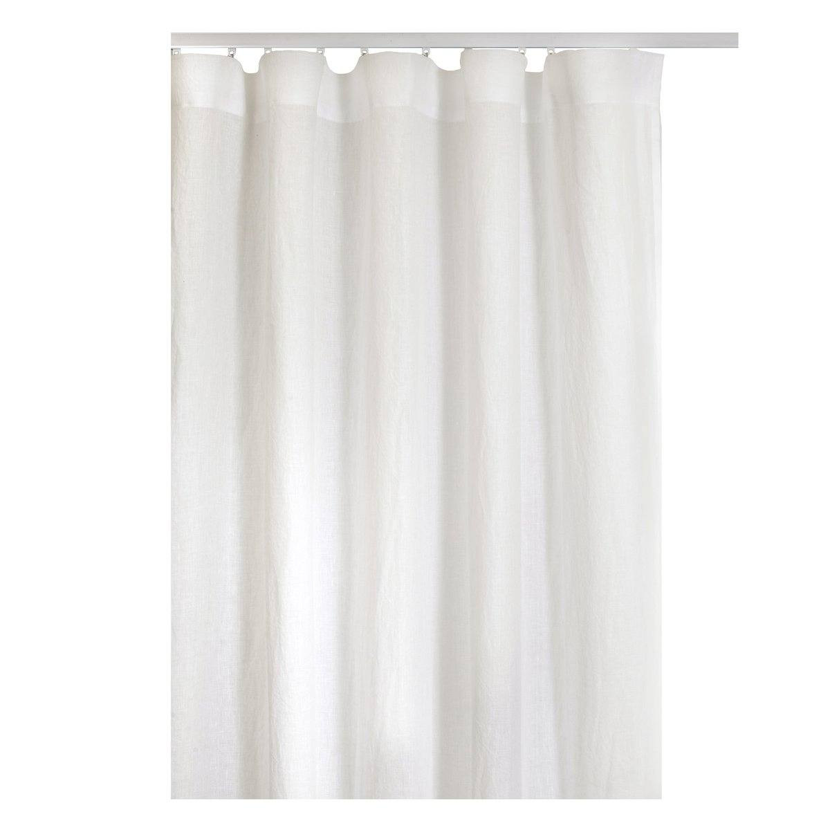 Himla Twilight Gardine mit Faltband 280 x 290cm Off-white