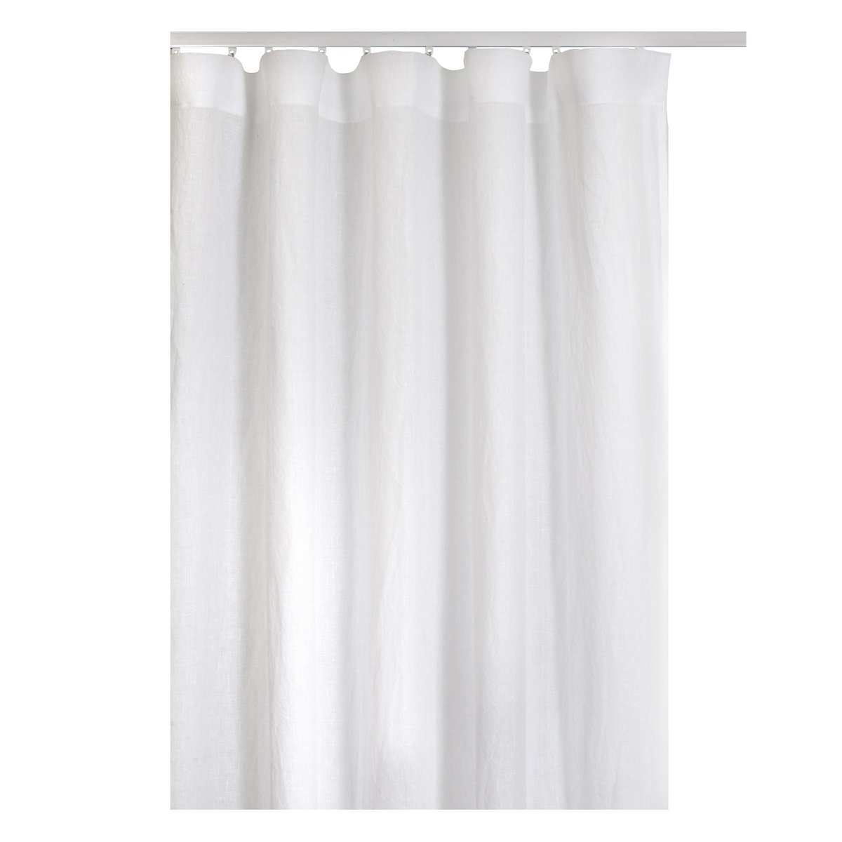 Himla Twilight Gardine mit Faltband 280 x 290cm White