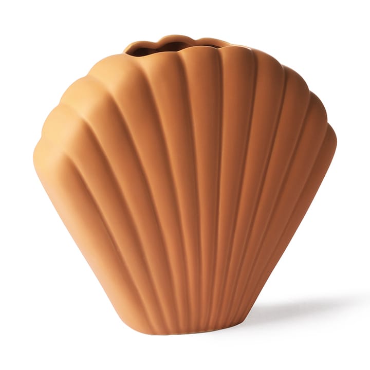 HKliving Shell Vase L, Terra HKliving