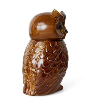 Keramik Owl Aufbewahrungsbehälter - Roasted - HKliving