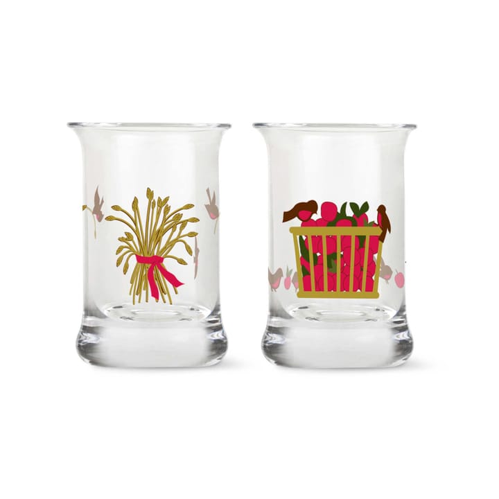 Holmegaard Christmas Schnapsglas 2er Pack - 202 - Holmegaard