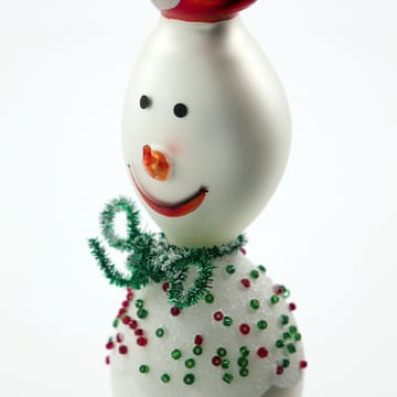 Frosty Weihnachtsbaumanhänger 15,9cm 3er Pack - White - House Doctor