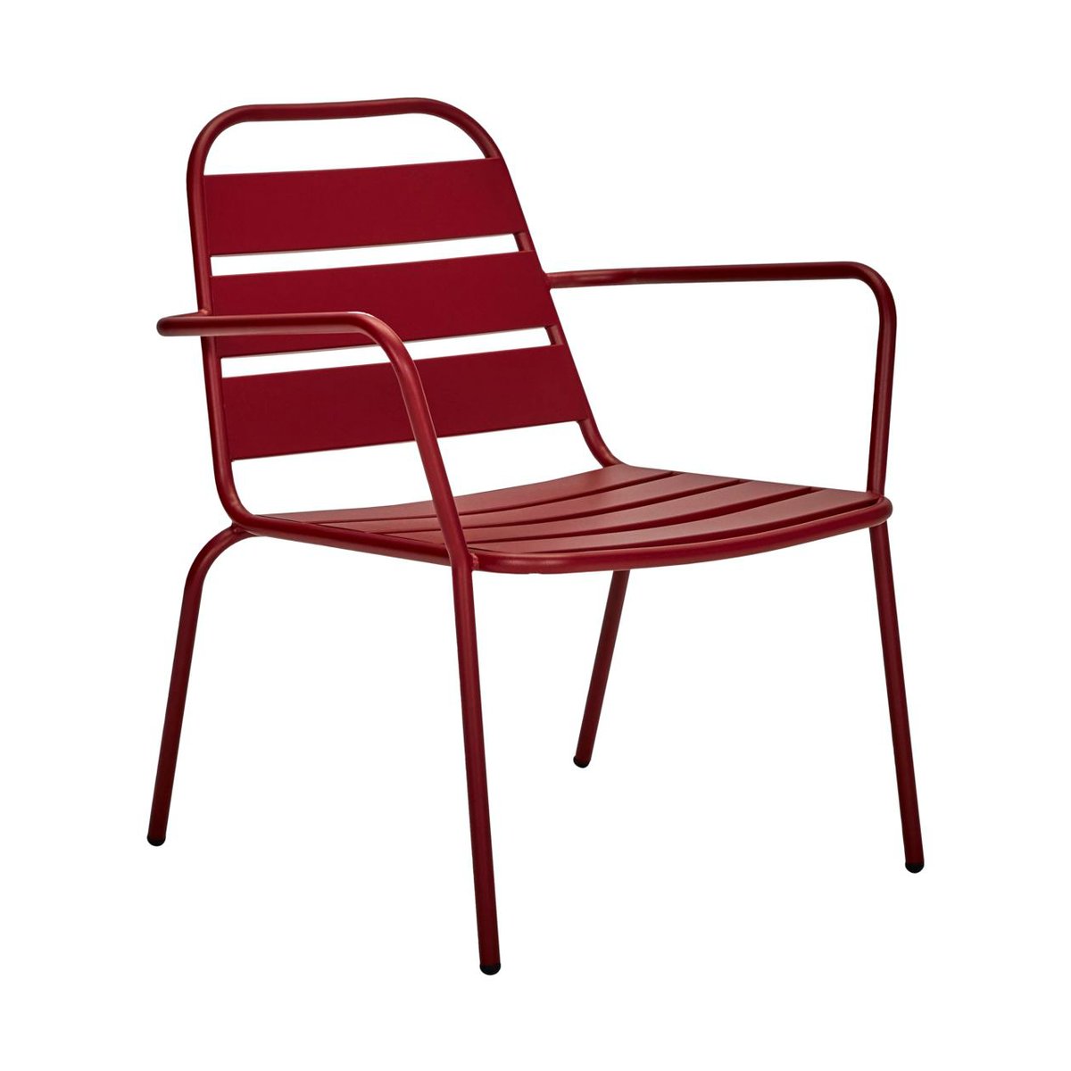 House Doctor Helo Lounge-Sessel Rot