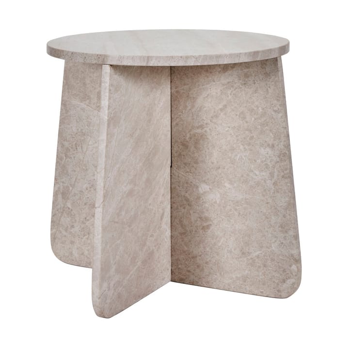 Marb Beistelltisch 48x48x40 cm, Beige Marmor House Doctor