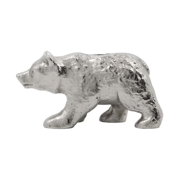 Polar Kerzenständer 5,5 cm - Antiksilber - House Doctor