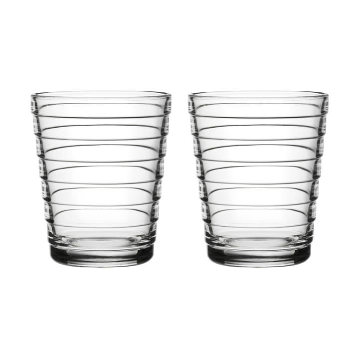 Aino Aalto Wasserglas 22cl im 2er Pack - Klar - Iittala