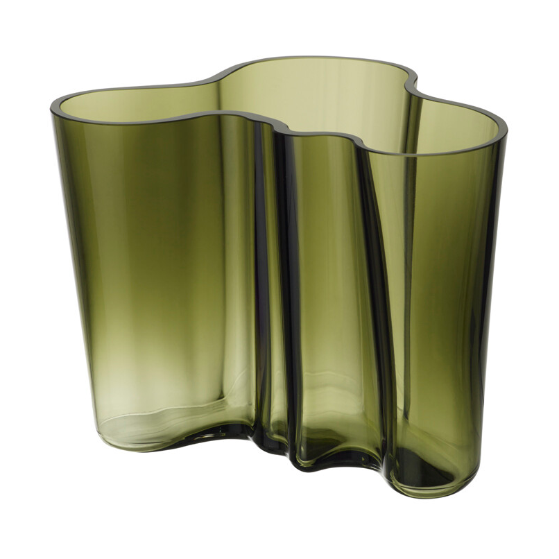 Iittala Alvar Aalto Vase moosgrün 160mm