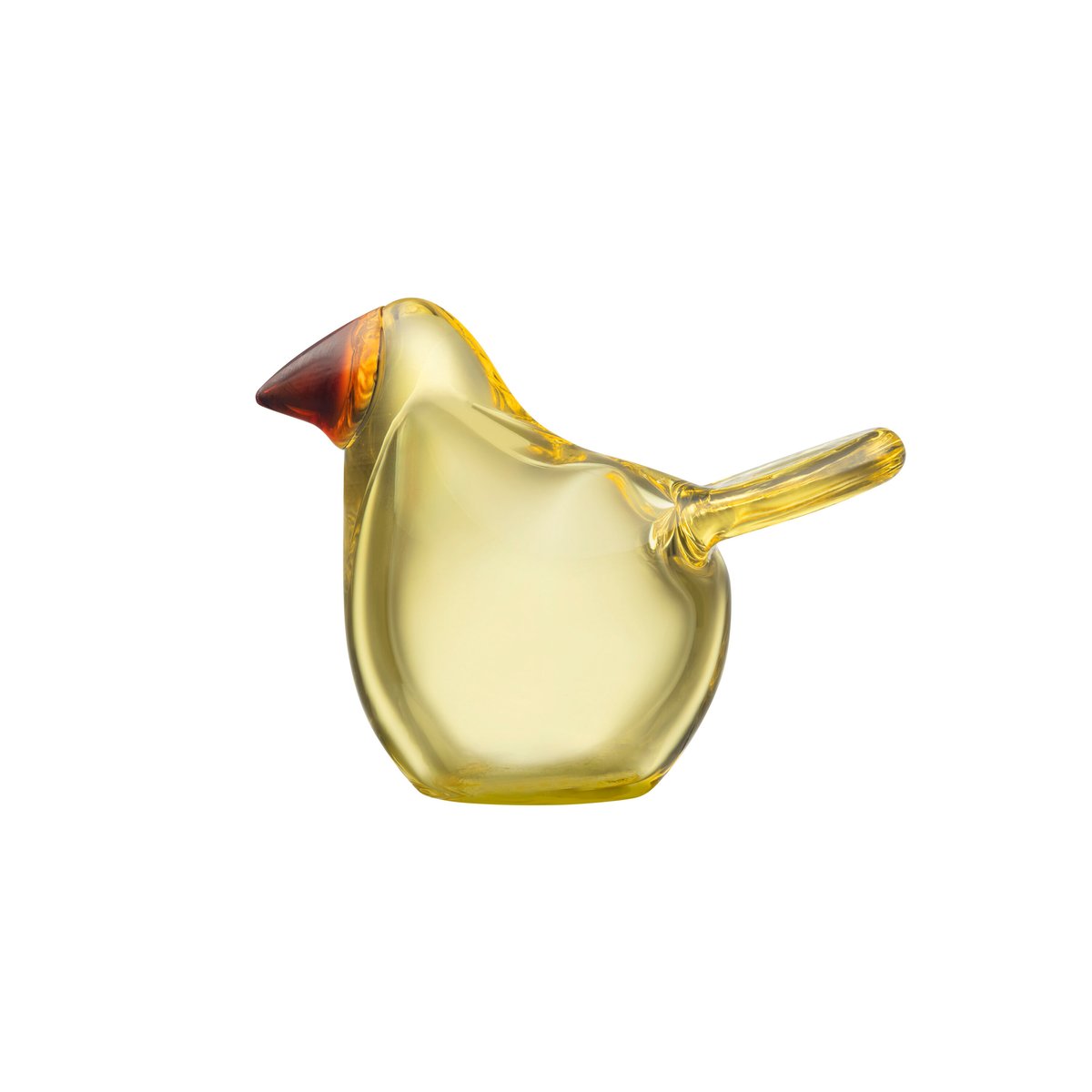 Iittala Birds by Toikka Fliegenschnäpper Zitronenkupfer