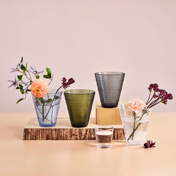 Kastehelmi Vase - Grau - Iittala