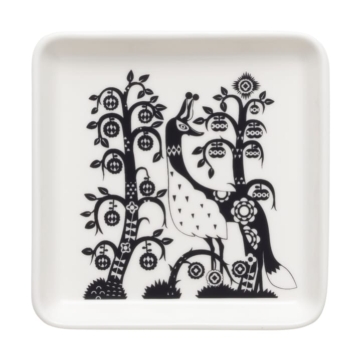 Taika Teller 12x12 cm - Schwarz - Iittala