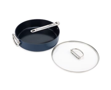 Space non-stick Kochtopf mit Deckel Ø28 cm - Blau - Joseph Joseph